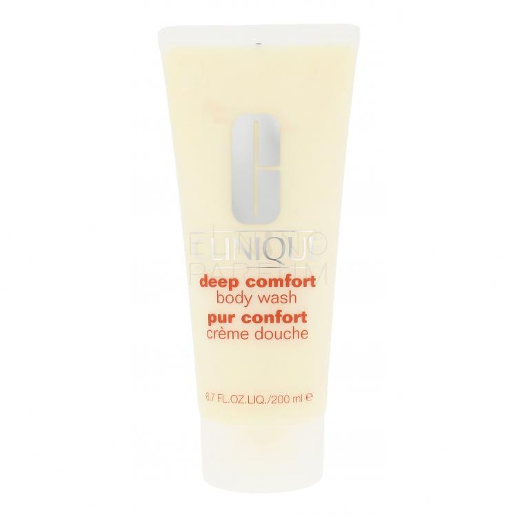 Clinique Deep Comfort Krem pod prysznic dla kobiet 200 ml