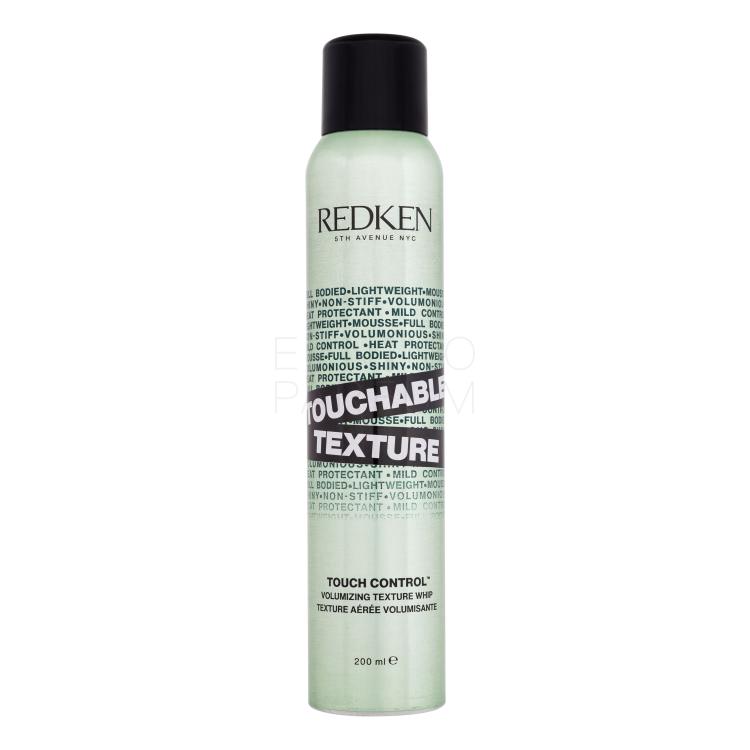 Redken Touchable Texture Volumizing Texture Whip Objętość włosów dla kobiet 200 ml