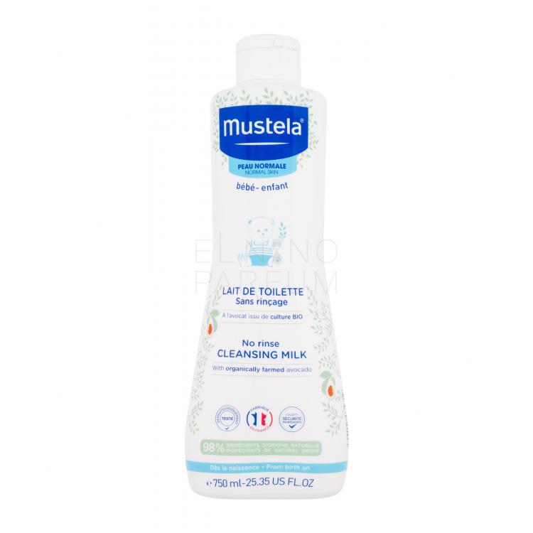 Mustela Bébé Cleansing Milk Mleczko do demakijażu dla dzieci 750 ml