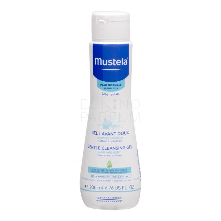 Mustela Bébé Gentle Cleansing Gel Hair and Body Żel pod prysznic dla dzieci 200 ml