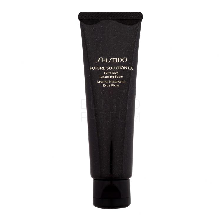 Shiseido Future Solution LX Extra Rich Cleansing Foam Pianka oczyszczająca dla kobiet 125 ml