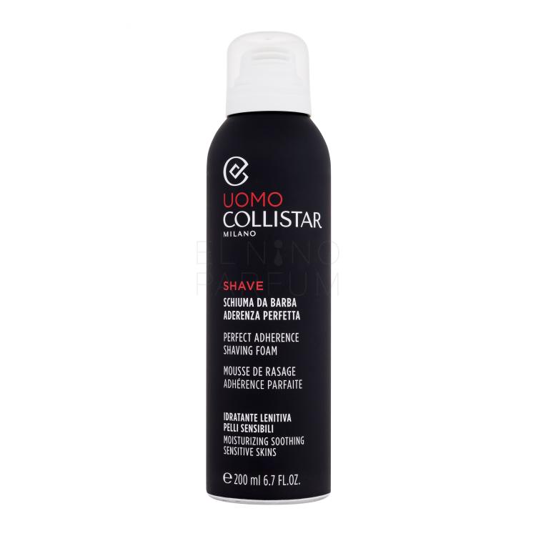 Collistar Uomo Perfect Adherence Shaving Foam Pianka do golenia dla mężczyzn 200 ml