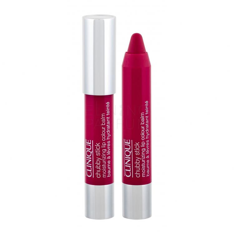 Clinique Chubby Stick Pomadka dla kobiet 3 g Odcień 07 Super Strawberry