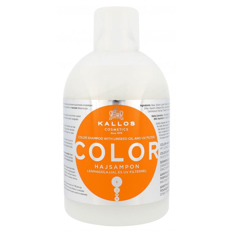 Kallos Cosmetics Color Szampon do włosów dla kobiet 1000 ml