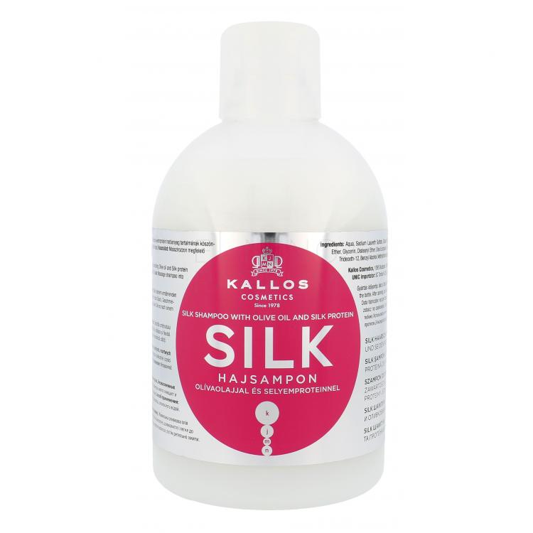 Kallos Cosmetics Silk Szampon do włosów dla kobiet 1000 ml
