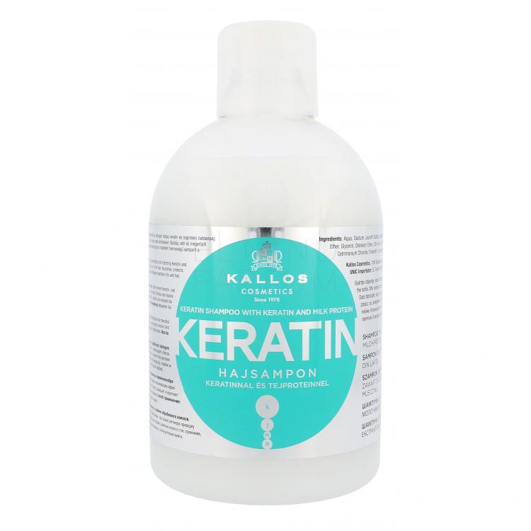 Kallos Cosmetics Keratin Szampon do włosów dla kobiet 1000 ml