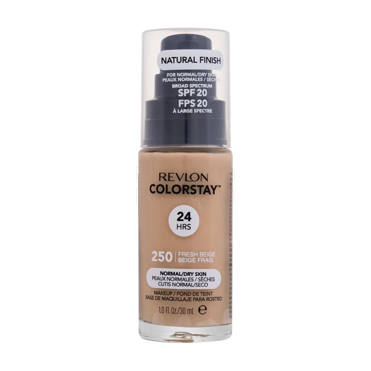 Revlon Colorstay Normal Dry Skin SPF20 Podkład dla kobiet 30 ml Odcień 250 Fresh Beige