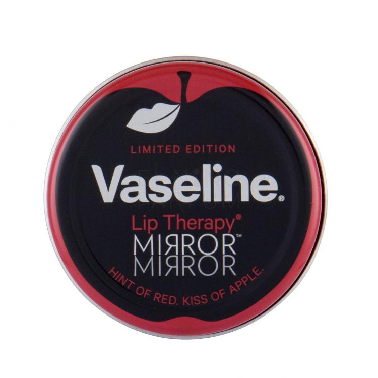 Vaseline Lip Therapy Mirror Balsam do ust dla kobiet 20 g Odcień Hint Of Red, Kiss Of Apple