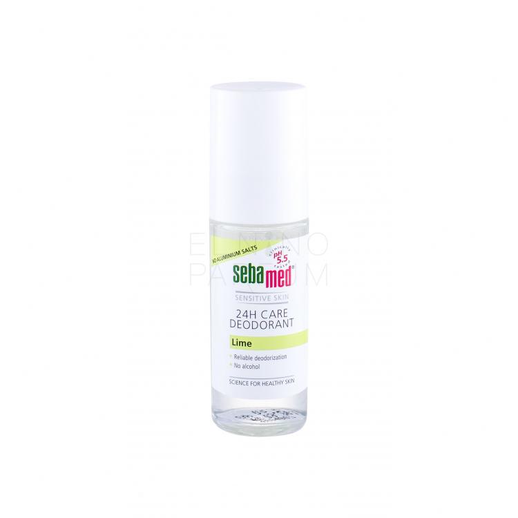 SebaMed Sensitive Skin 24H Care Lime Dezodorant dla kobiet 50 ml