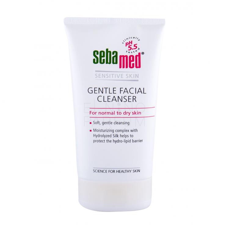 SebaMed Sensitive Skin Gentle Facial Cleanser Normal Skin Żel oczyszczający dla kobiet 150 ml