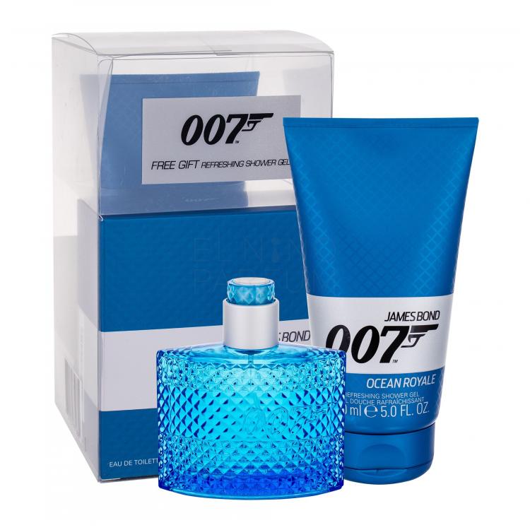 James Bond 007 Ocean Royale Zestaw Edt 50ml + 150ml Shower gel