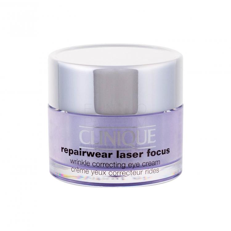Clinique Repairwear Laser Focus Krem pod oczy dla kobiet 15 ml