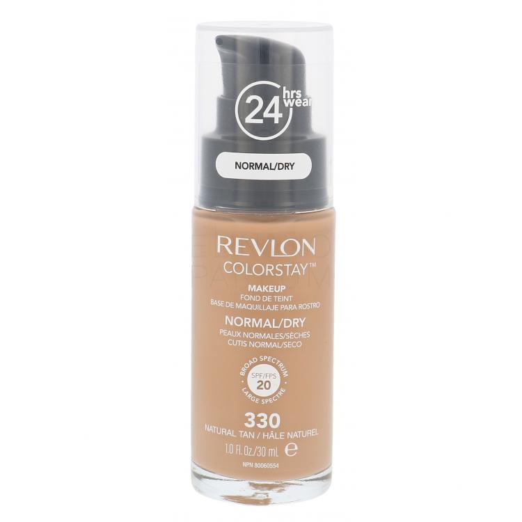 Revlon Colorstay™ Normal Dry Skin SPF20 Podkład dla kobiet 30 ml Odcień 330 Natural Tan
