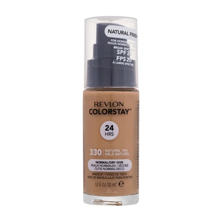 Revlon Colorstay Normal Dry Skin SPF20 Podkład dla kobiet 30 ml Odcień 330 Natural Tan