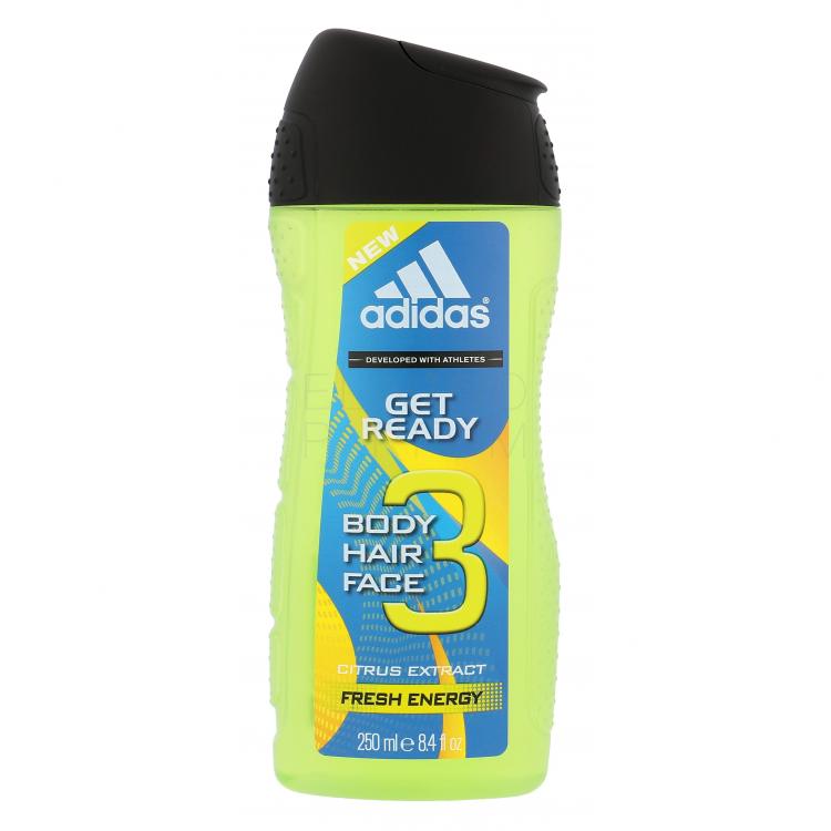 Adidas Get Ready! For Him 2in1 Żel pod prysznic dla mężczyzn 250 ml