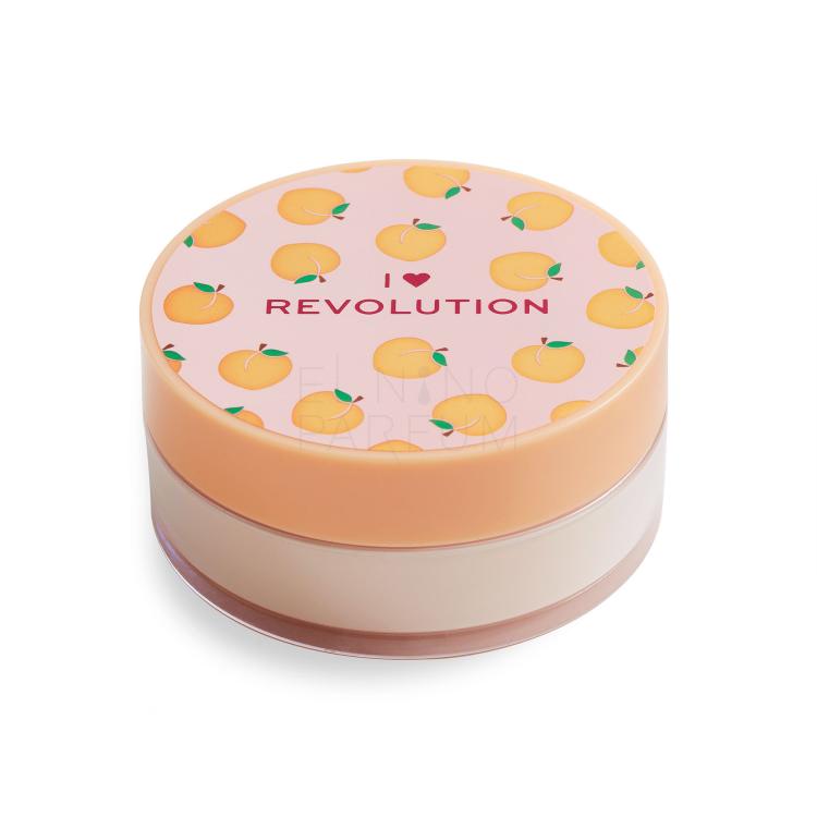 I Heart Revolution Loose Baking Powder Puder dla kobiet 22 g Odcień Peach