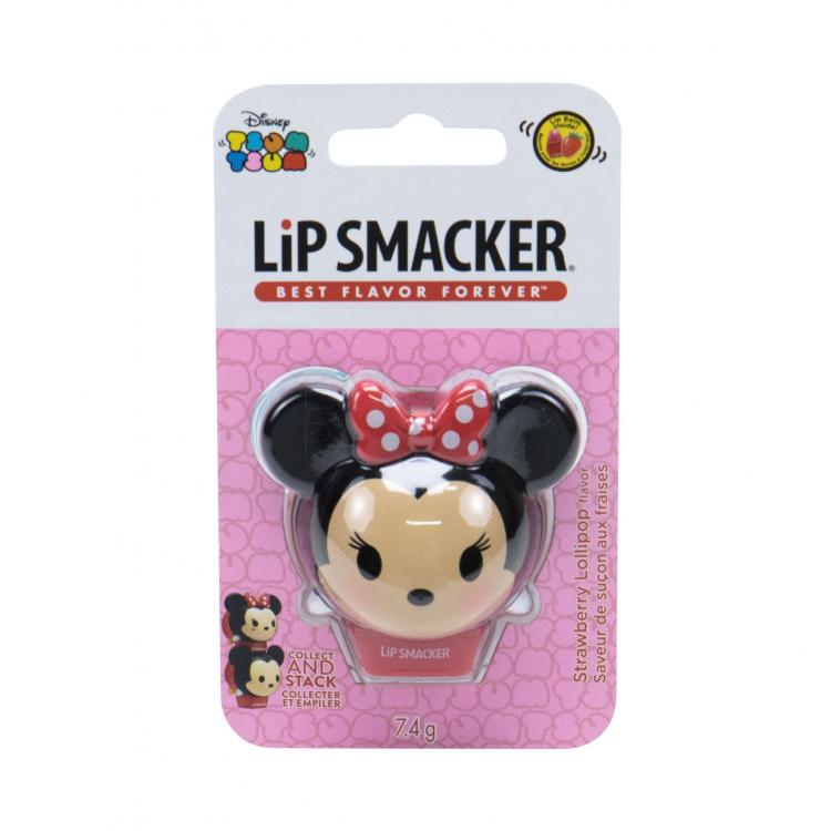 Lip Smacker Disney Minnie Mouse Balsam do ust dla dzieci 7,4 g Odcień Strawberry Lollipop