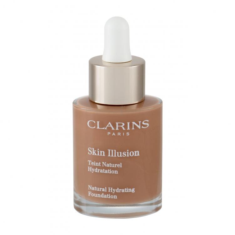 Clarins Skin Illusion Natural Hydrating Podkład dla kobiet 30 ml Odcień 117 Hazelnut