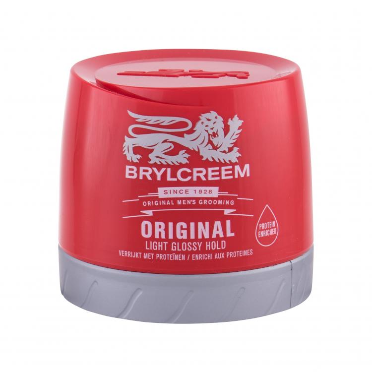 Brylcreem Original Light Glossy Hold Krem do włosów dla mężczyzn 250 ml