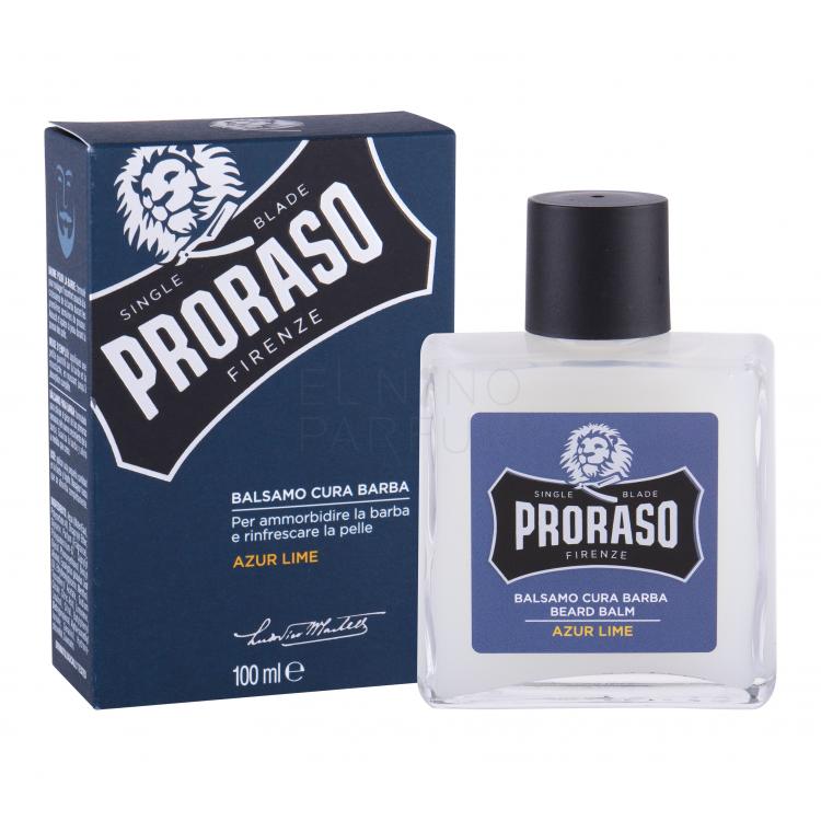 PRORASO Azur Lime Beard Balm Balsam na wąsy dla mężczyzn 100 ml