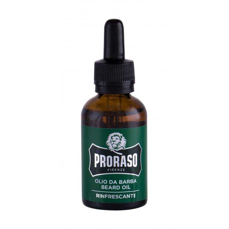 PRORASO Eucalyptus Beard Oil Olejek do zarostu dla mężczyzn 30 ml