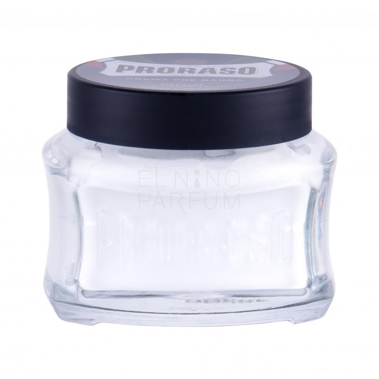 PRORASO Blue Pre-Shave Cream Preparat przed goleniem dla mężczyzn 100 ml