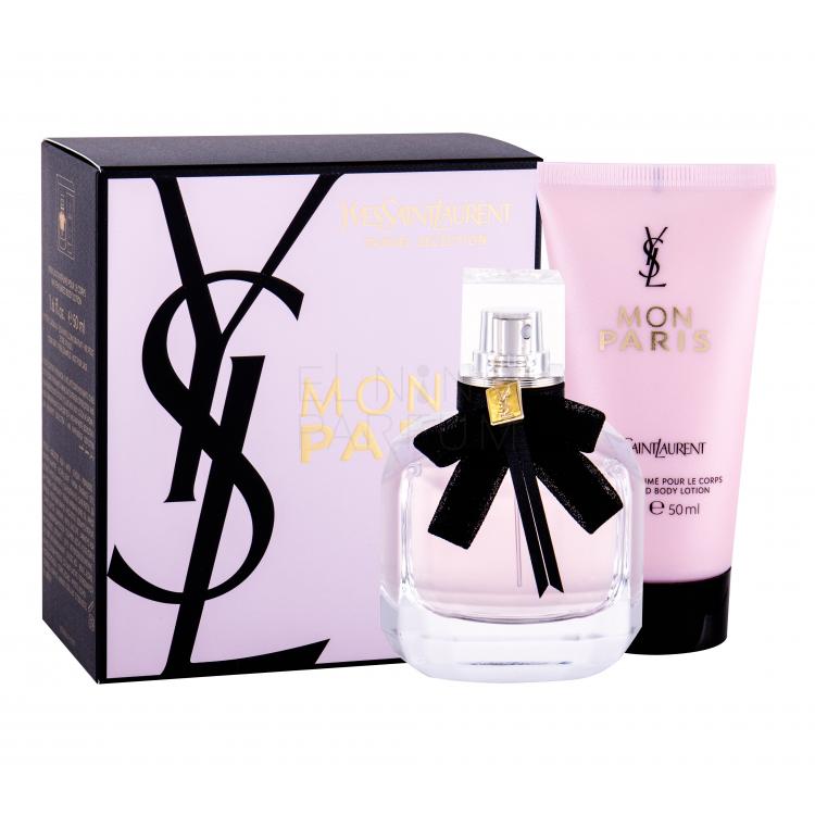 Yves Saint Laurent Mon Paris Zestaw Edp  ml + Mleczko do ciała ml