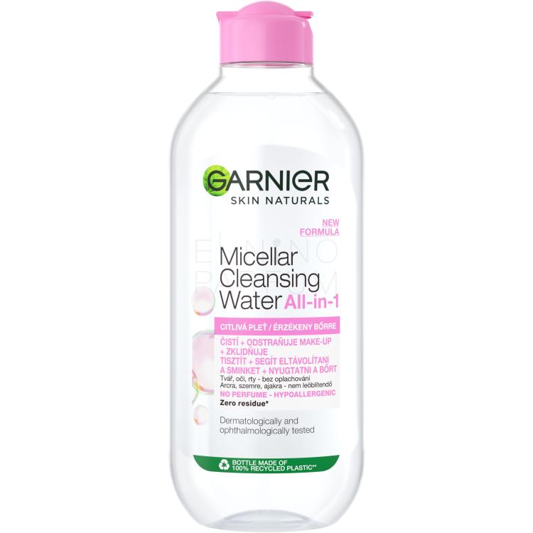 Garnier Skin Naturals Micellar Water All-In-1 Sensitive Płyn micelarny dla kobiet 400 ml