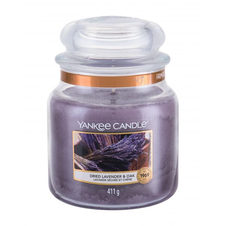 Yankee Candle Dried Lavender &amp; Oak Świeczka zapachowa 411 g
