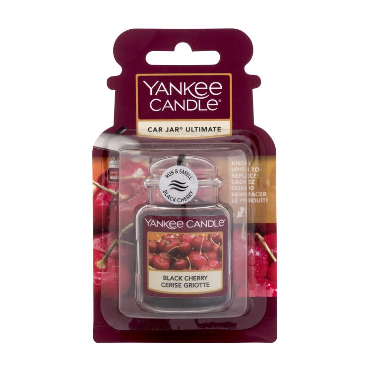 Yankee Candle Black Cherry Car Jar Zapach samochodowy 1 szt