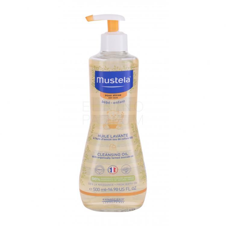 Mustela Bébé Cleansing Oil Olejek do kąpieli dla dzieci 500 ml