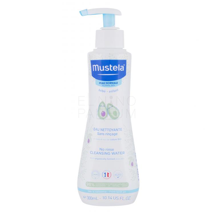 Mustela Bébé Cleansing Water No-Rinse Toniki dla dzieci 300 ml