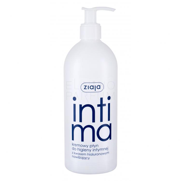 Ziaja Intimate Creamy Wash With Hyaluronic Acid Kosmetyki do higieny intymnej dla kobiet 500 ml