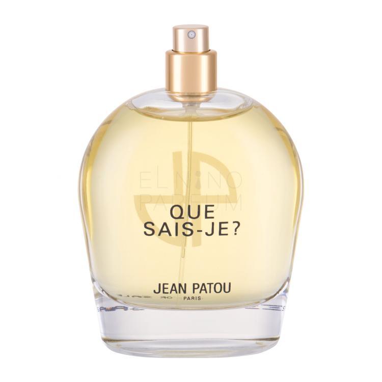 Jean Patou Collection Héritage Que Sais-Je? Woda perfumowana dla kobiet 100 ml tester