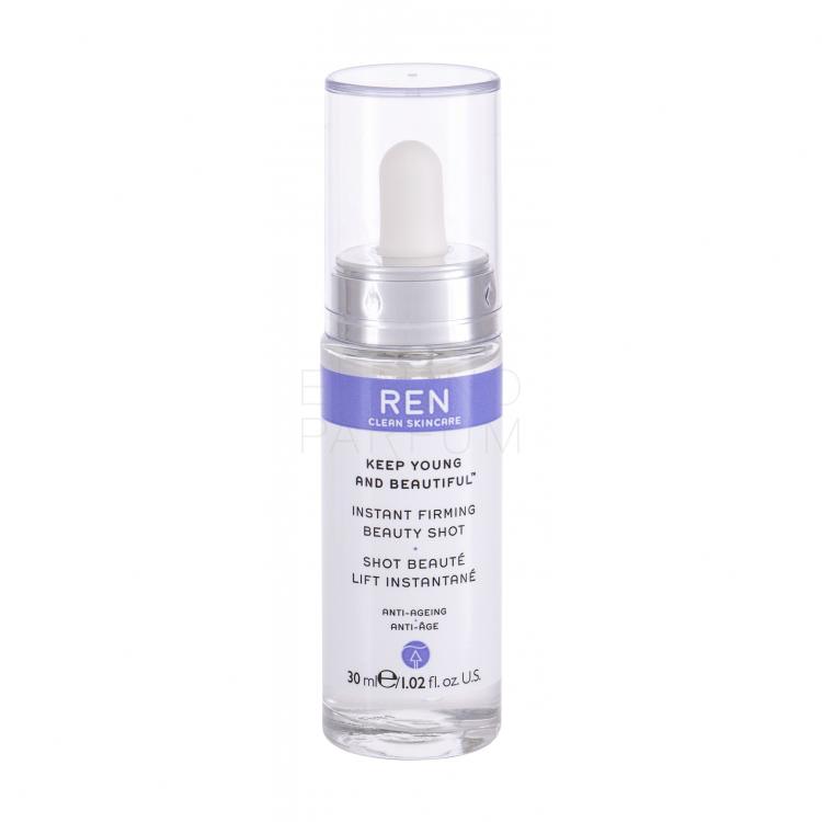 REN Clean Skincare Keep Young And Beautiful Instant Firming Beauty Shot Serum do twarzy dla kobiet 30 ml
