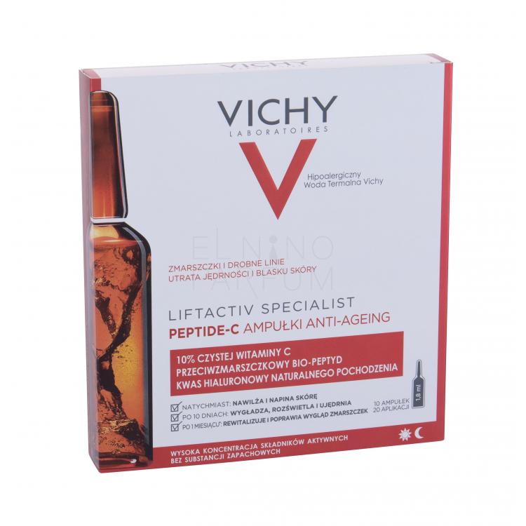 Vichy Liftactiv Peptide-C Anti-Aging Ampoules Serum do twarzy dla kobiet 18 ml
