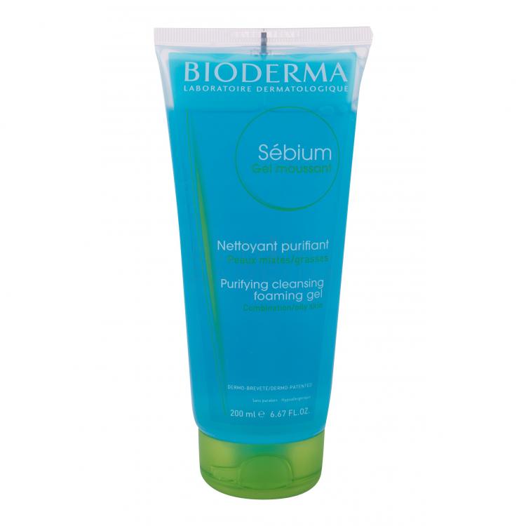 BIODERMA Sébium Gel Moussant Żel oczyszczający dla kobiet 200 ml