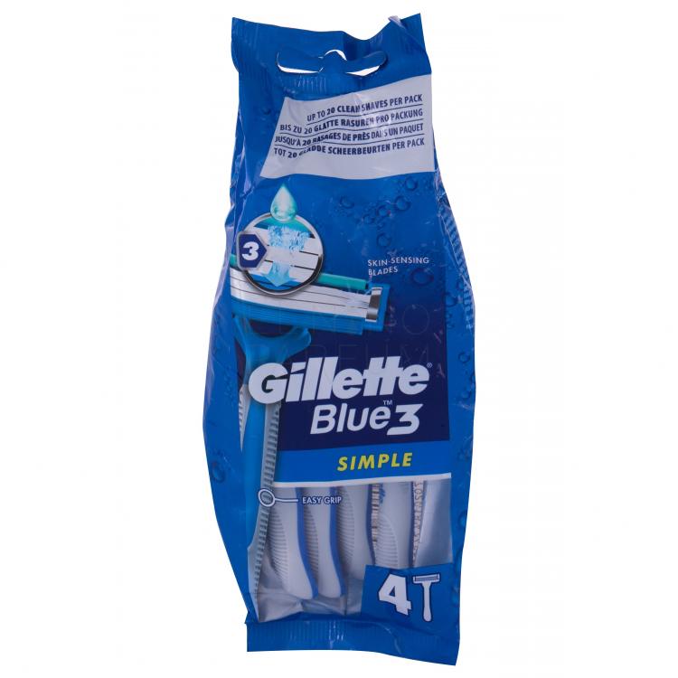 Gillette Blue3 Simple Maszynka do golenia dla mężczyzn Zestaw