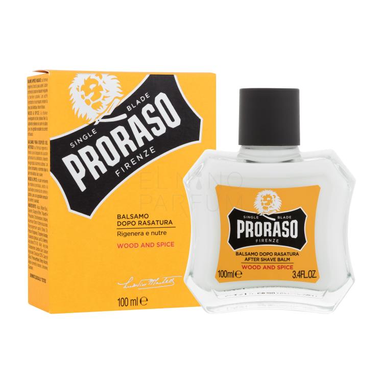 PRORASO Wood &amp; Spice After Shave Balm Balsam po goleniu dla mężczyzn 100 ml