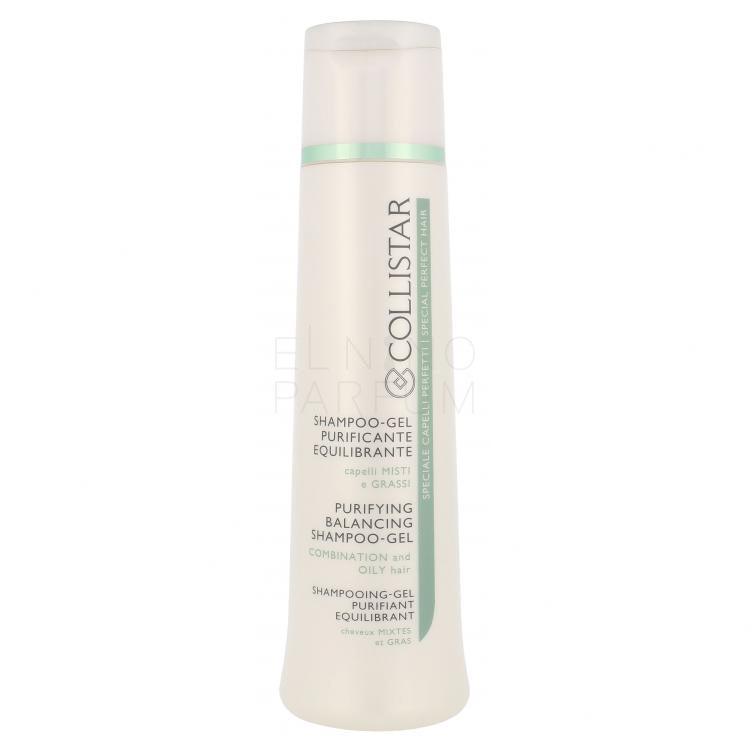 Collistar Purifying Balancing Shampoo-Gel Szampon do włosów dla kobiet 250 ml