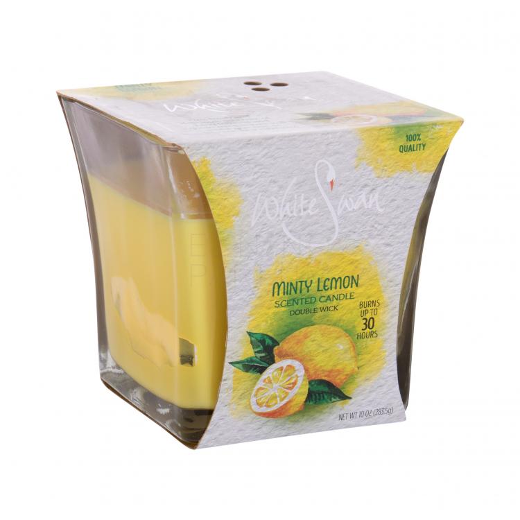 White Swan Minty Lemon Świeczka zapachowa 283,5 g