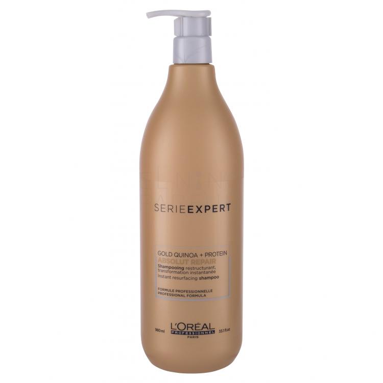 L&#039;Oréal Professionnel Absolut Repair Professional Shampoo Szampon do włosów dla kobiet 980 ml