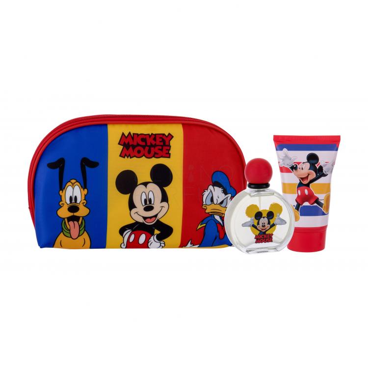 Disney Mickey Mouse Zestaw EDT 50 ml + żel pod prysznic 100 ml + kosmetyczka