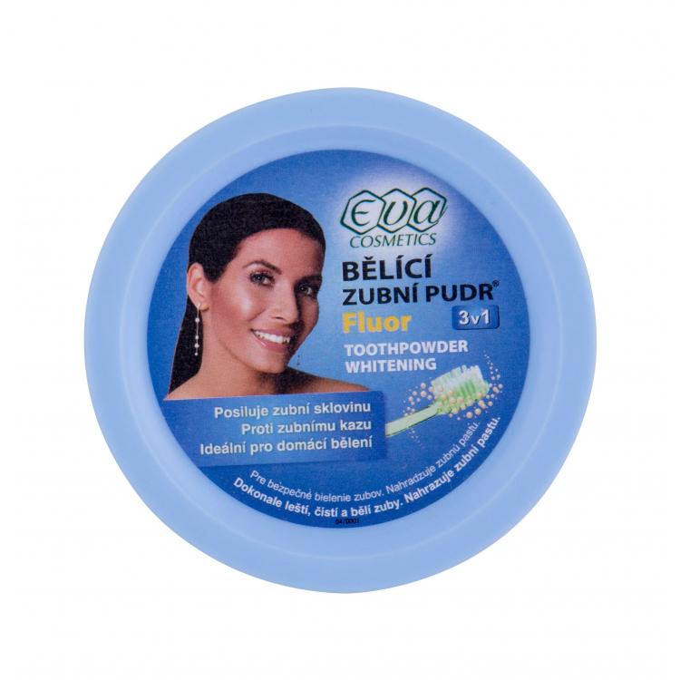 Eva Cosmetics Whitening Toothpowder Fluor Wybielanie zębów 30 g