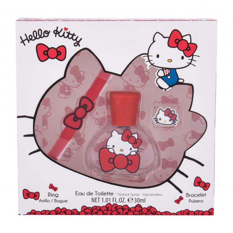 Hello Kitty Hello Kitty Zestaw Edt 30 ml + Bransoletka + Pierścionek