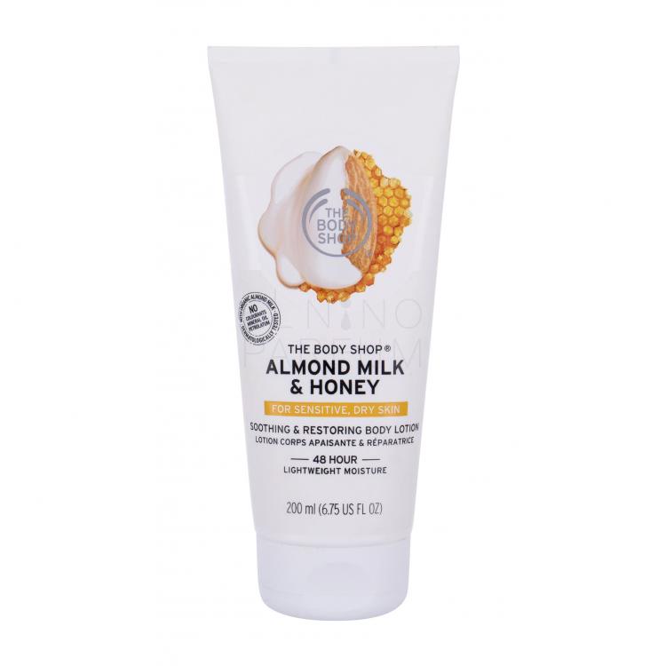 The Body Shop Almond Milk &amp; Honey Body Lotion For Dry Sensitive Skin Mleczko do ciała dla kobiet 200 ml