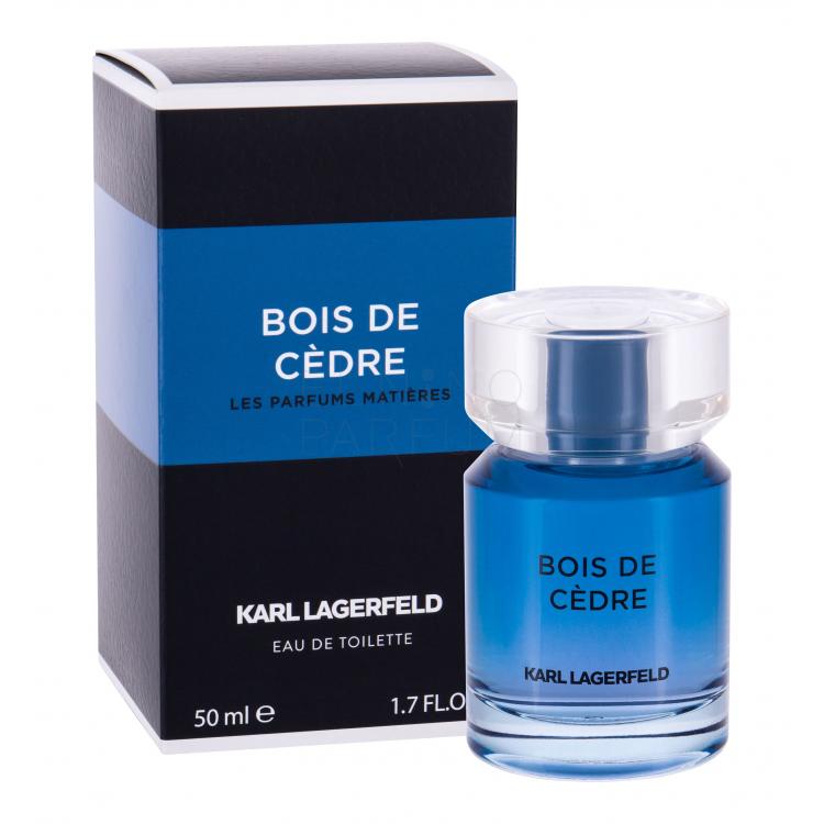 Karl Lagerfeld Les Parfums Matières Bois de Cedre Woda toaletowa dla mężczyzn 50 ml