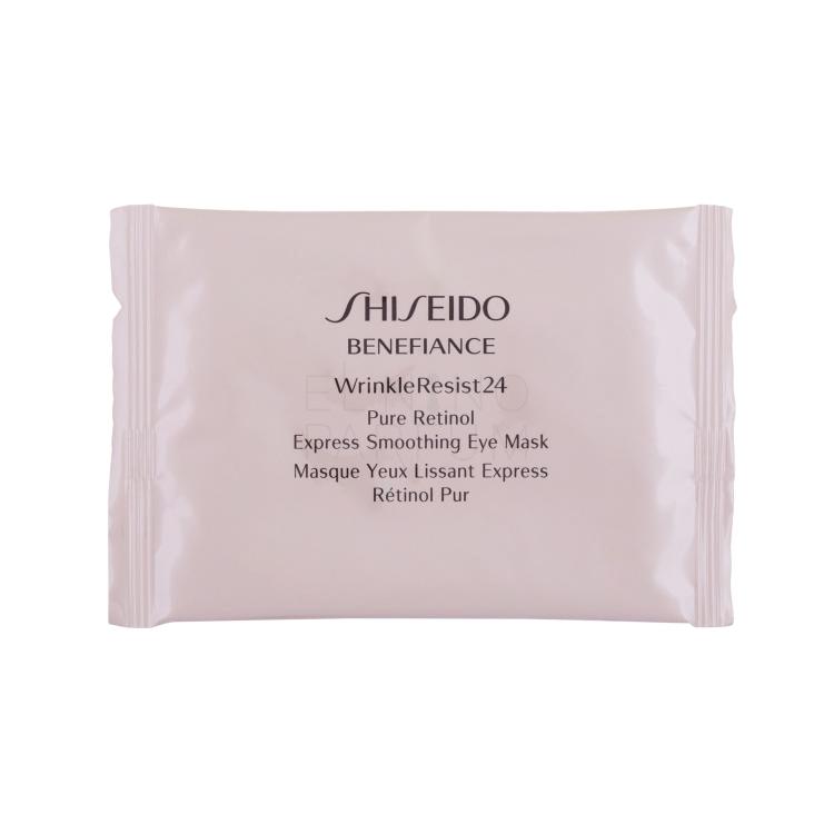 Shiseido Benefiance Wrinkle Resist 24 Wrinkle Resist 24 Eye Mask Maseczka do twarzy dla kobiet 2 szt