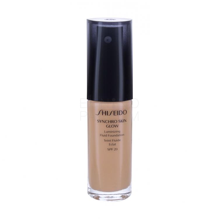 Shiseido Synchro Skin Glow SPF20 Podkład dla kobiet 30 ml Odcień Golden 4