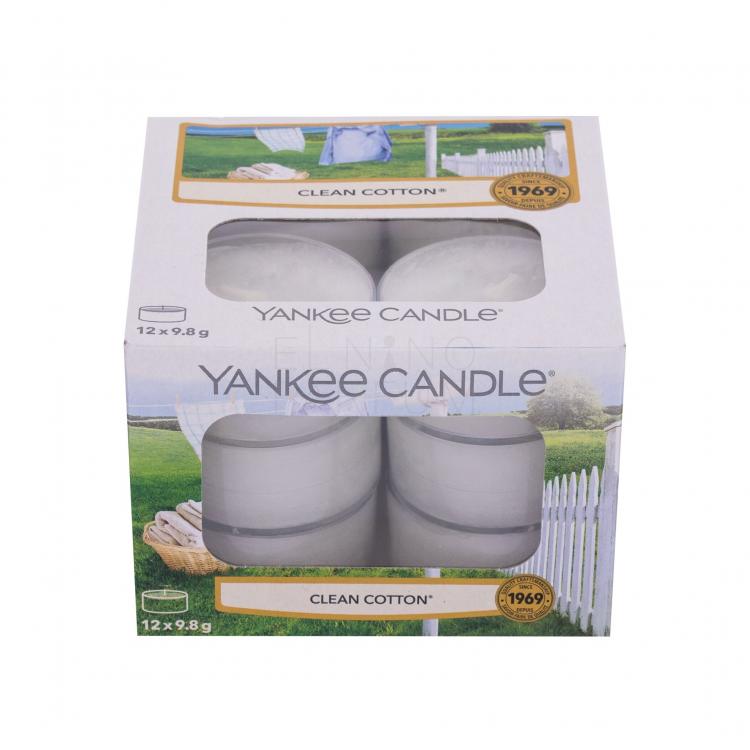Yankee Candle Clean Cotton Świeczka zapachowa 117,6 g